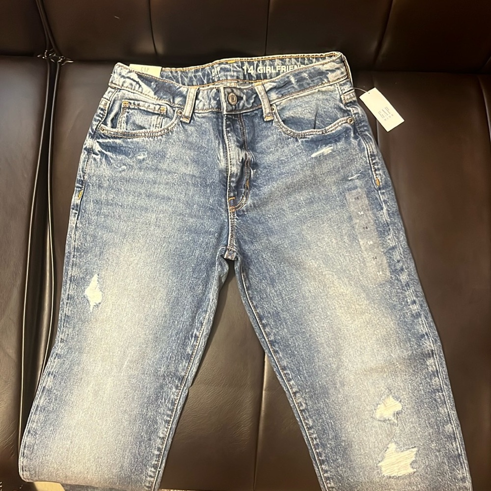 Distressed Gap Kids Jeans